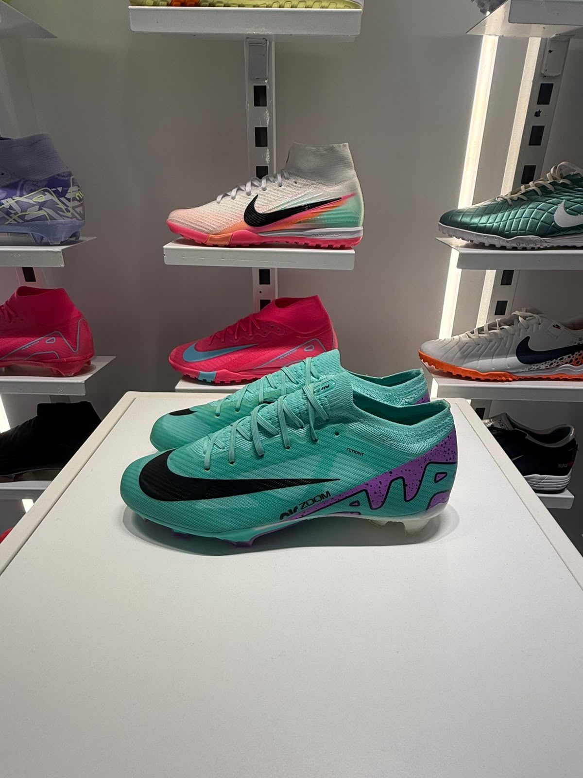 Green Air Zoom Mercurial Vapor XVI Elite