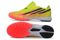 Yellow laceless adidas F50