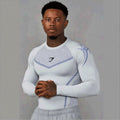 Gym shark Long sleeve White