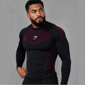 Gym shark Long sleeve Black/Red